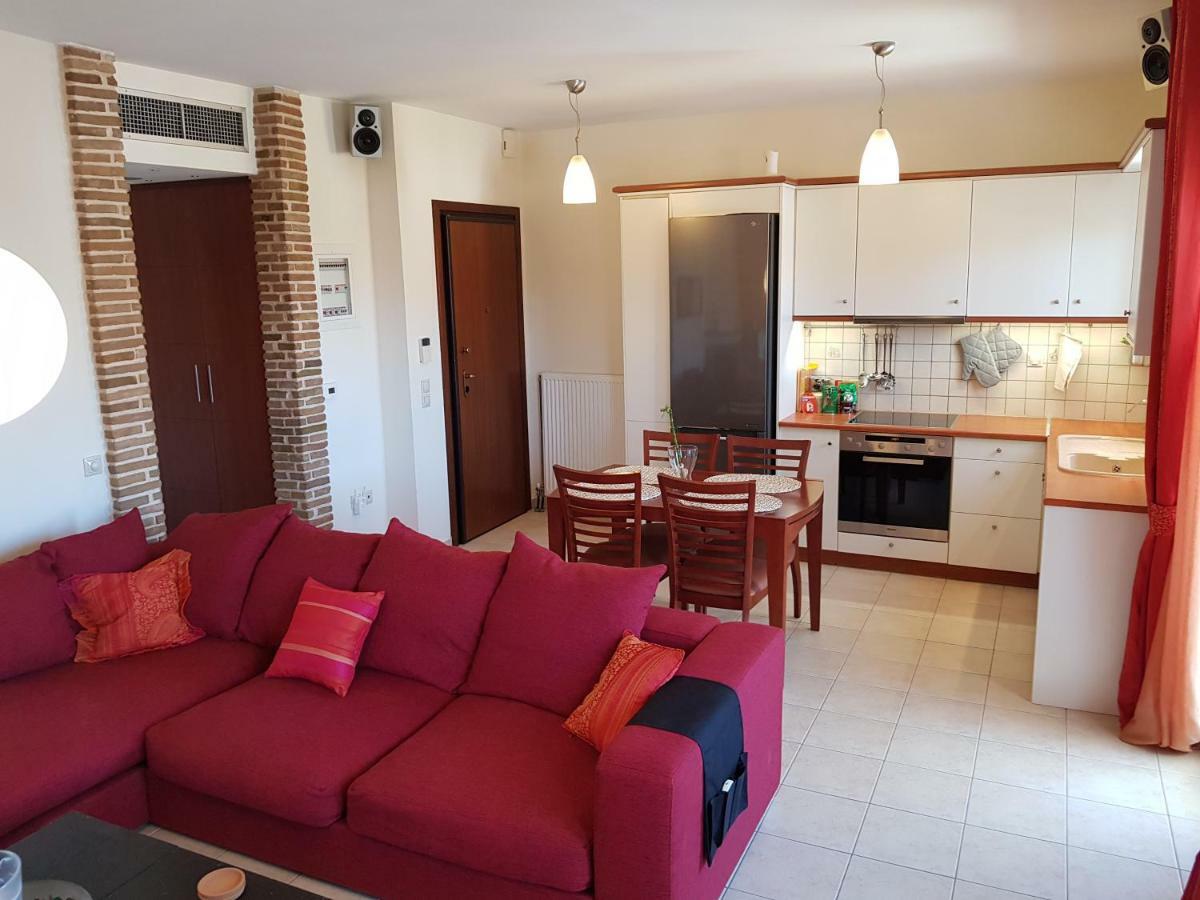 'Seaside Paradise' Elegant Apartment In Nea Makri Bagian luar foto